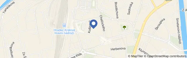 Mapa - Master Escape Hradec Králové