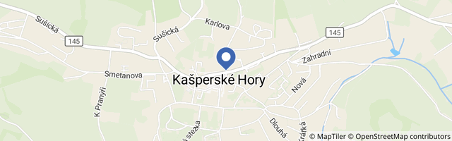 Mapa - Bistro pod Nebem