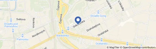 Mapa - Film legends muzeum Praha