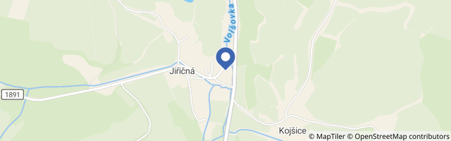 Mapa - Outline Centrum Jiřičná