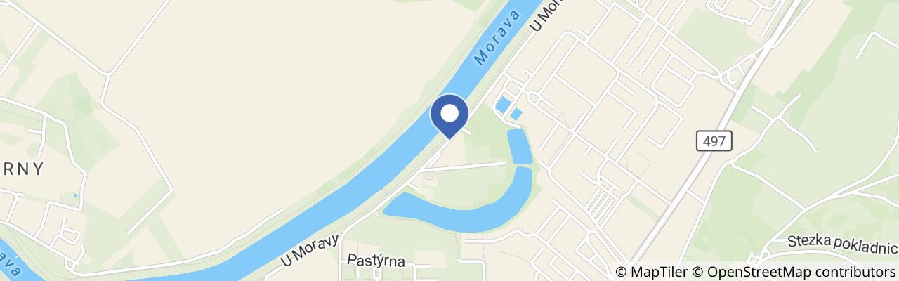 Mapa - Sport Centrum Morava