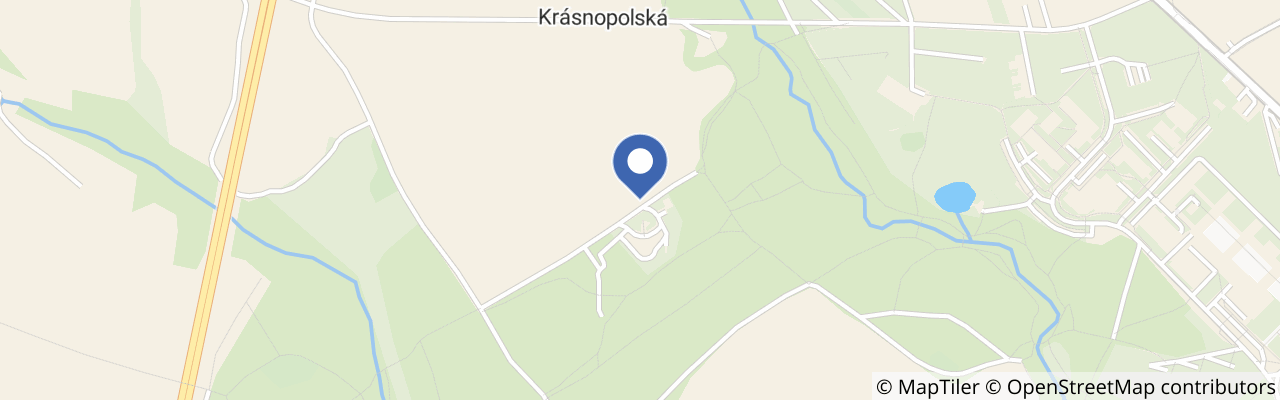 Mapa - Planetárium Ostrava