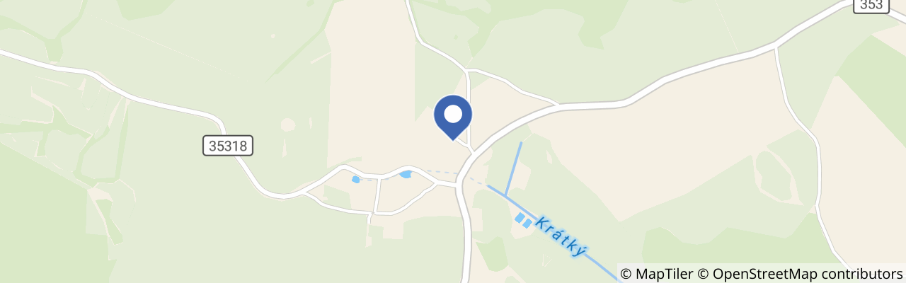 Mapa - Dům přírody Žďárských vrchů