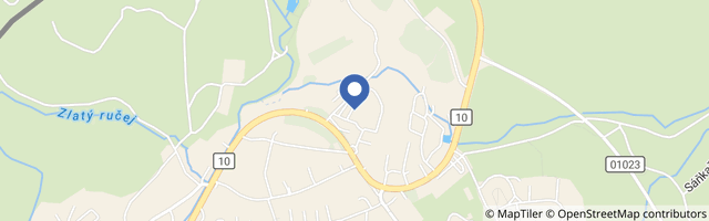 Mapa - Sklárna a minipivovar Novosad