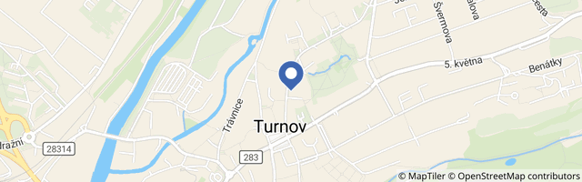 Mapa - Muzeum Českého ráje v Turnově