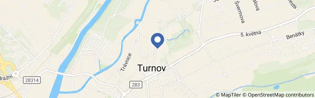Mapa - Muzeum Českého ráje v Turnově