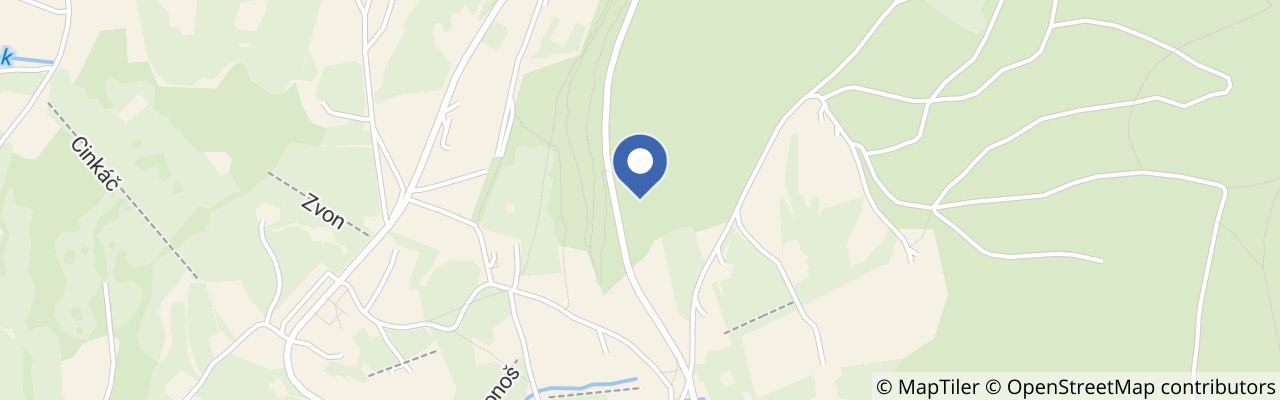 Mapa - Singltrek Benecko