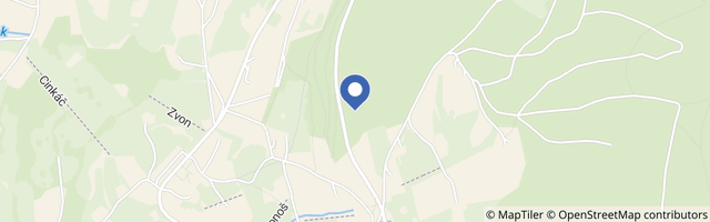 Mapa - Singltrek Benecko