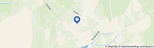 Mapa - Dětský krytý lanový park