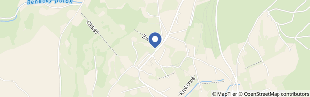 Mapa - Tubing & horské káry