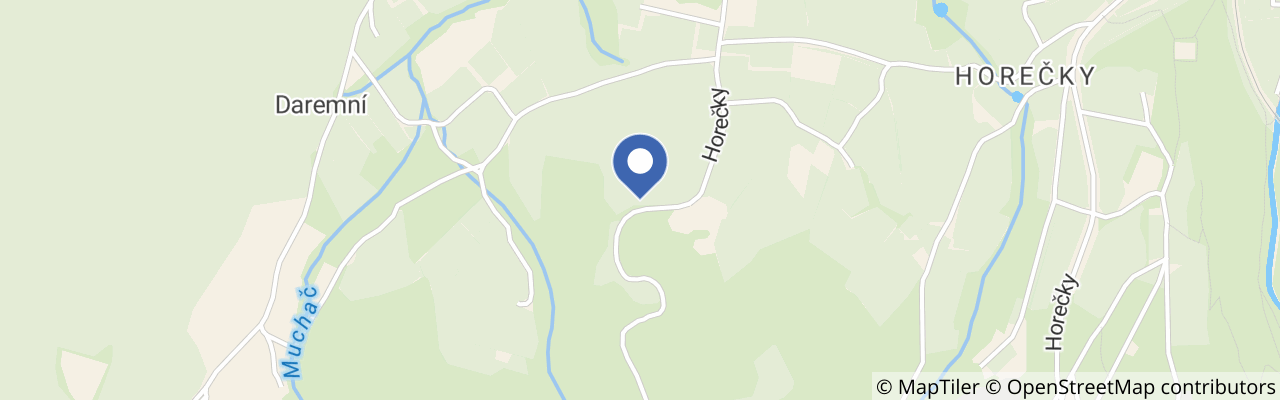 Mapa - Zoopark Horečky ranč