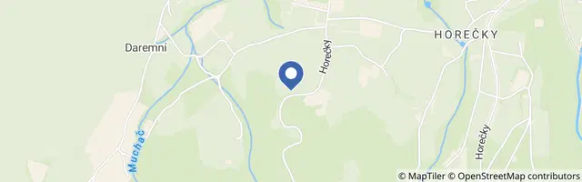 Mapa - Zoopark Horečky ranč