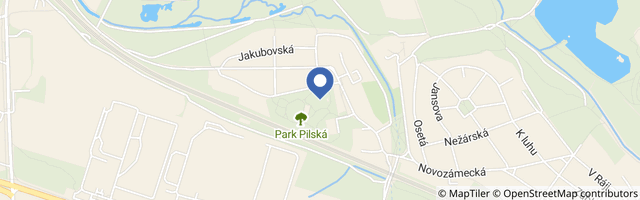Mapa - Park Pilská