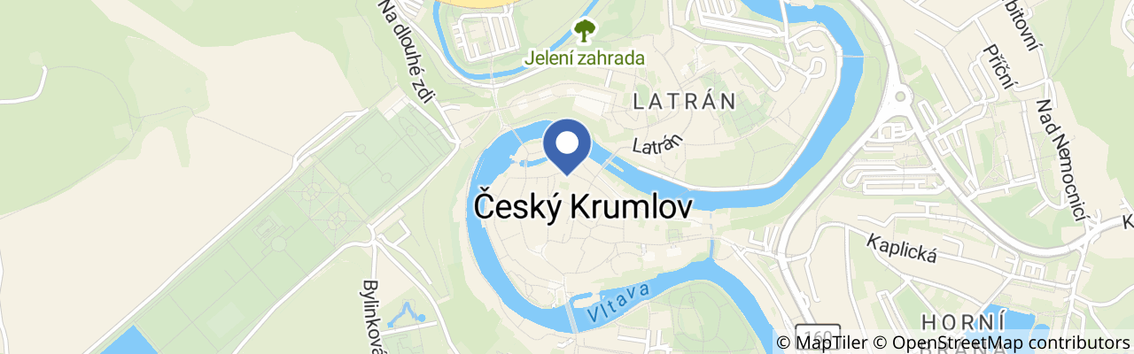 Mapa - Muzeum Vltavínů