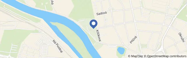 Mapa - Dětské hřiště Borky