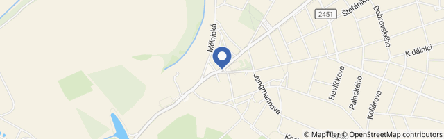 Mapa - Točená zmrzlina