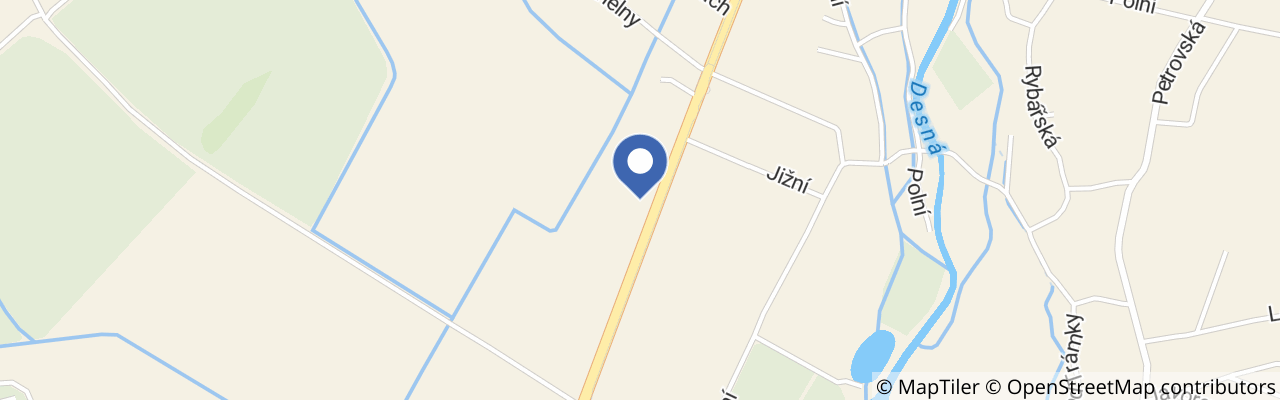 Mapa - Kukuřičné bludiště Šumperk - Rapotín