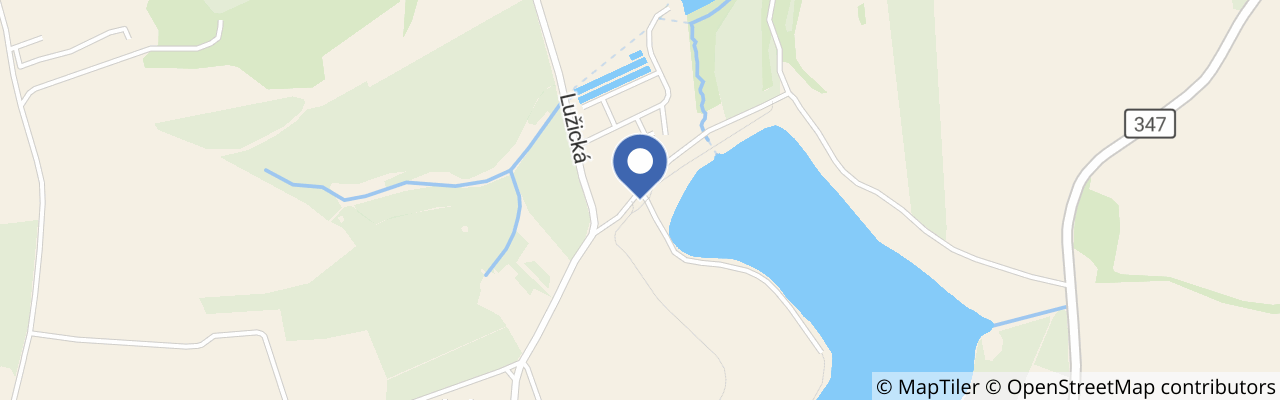 Mapa - Kukuřičné bludiště Humpolec