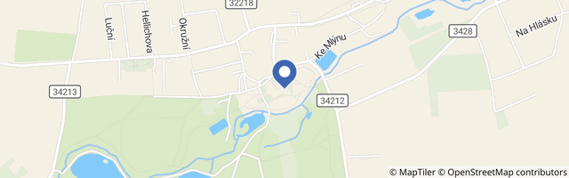 Mapa - Zámek Choltice