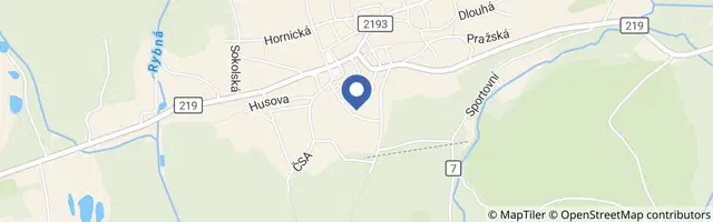 Mapa - Dětské hřiště Abertamy