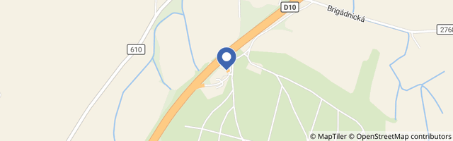 Mapa - D10 Občerstvení Letadlo