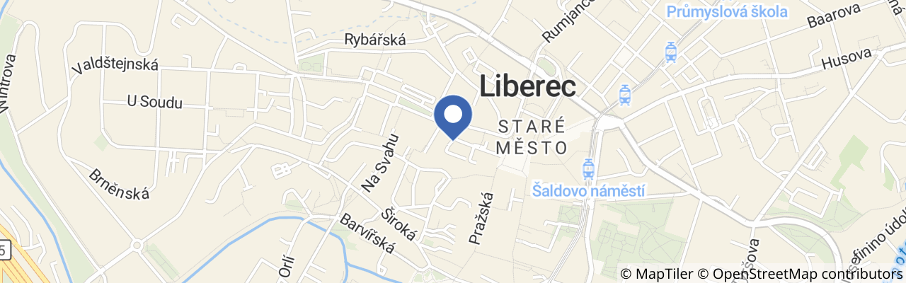 Mapa - Bistro Tulipán