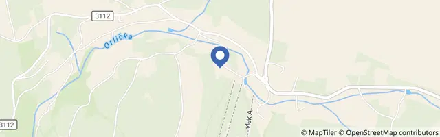 Mapa - Sruby Haida