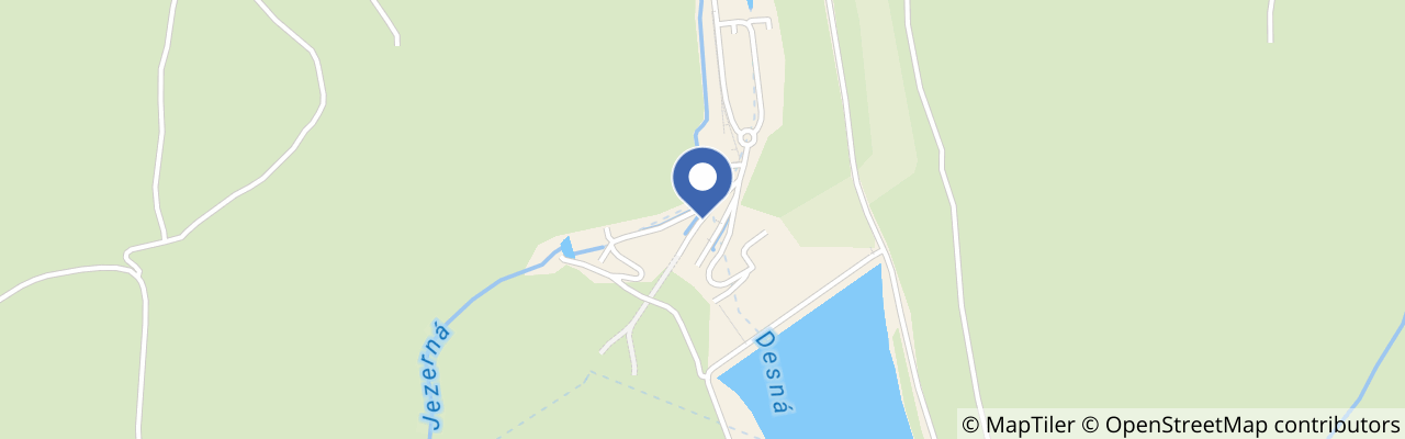 Mapa - Přečerpávací vodní elektrárna Dlouhé stráně