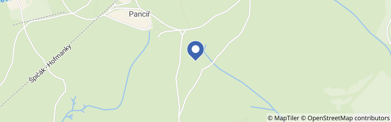 Mapa - Otevřené dveře na vrcholu Pancíře