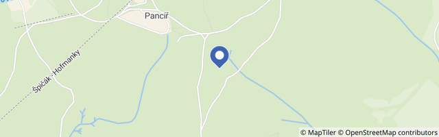 Mapa - Otevřené dveře na vrcholu Pancíře