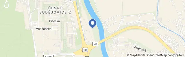 Mapa - Areál Vltava