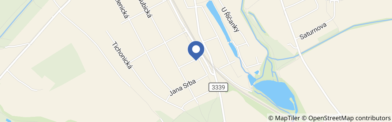 Mapa - Dětské hřiště Uhříněves - Valšovská