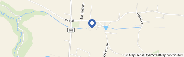 Mapa - Dětské hřiště U rybníka