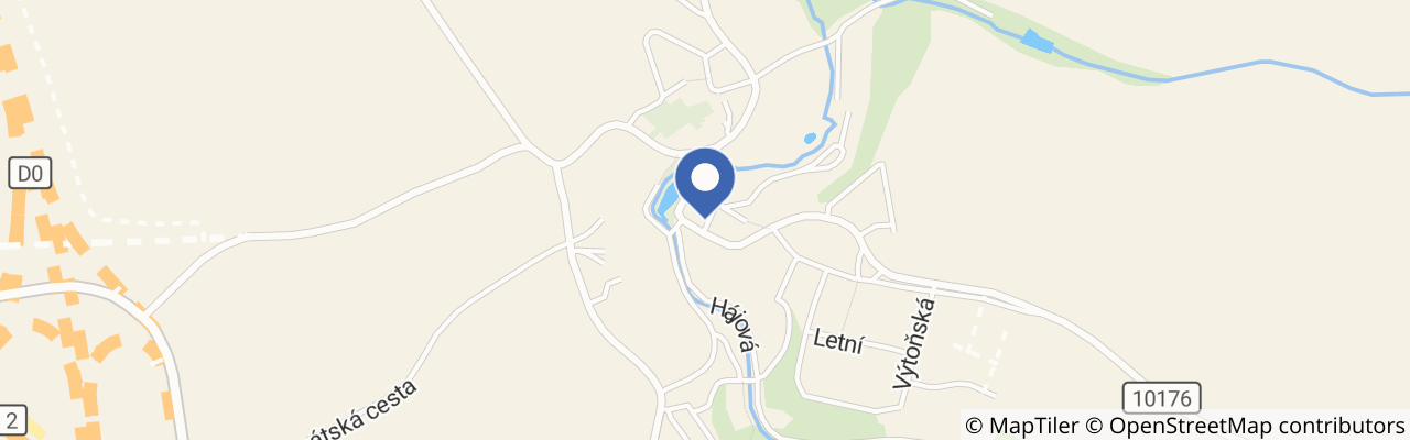 Mapa - Naučná stezka Mýto