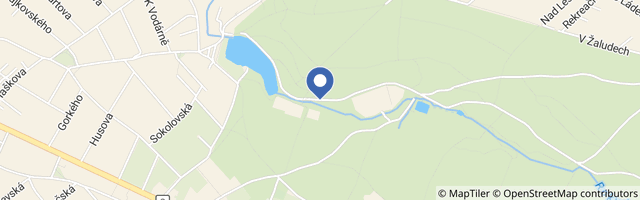 Mapa - Dětské hřiště Říčany - Pacov