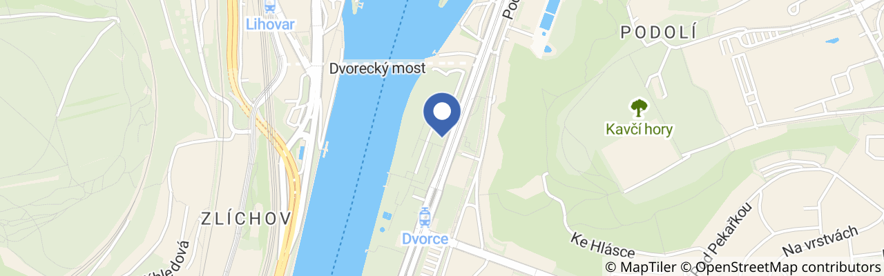 Mapa - Světla vyprávějí, Praha