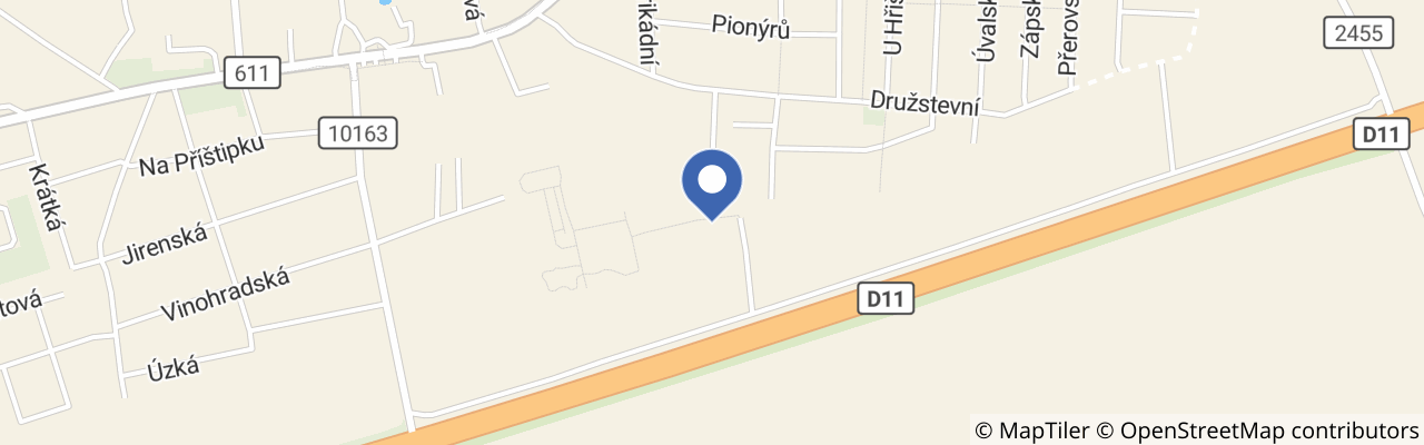 Mapa - Zoopark Nehvizdy