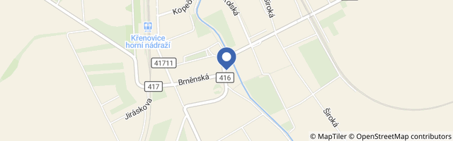 Mapa - Oli – Cukrárna u Bílků