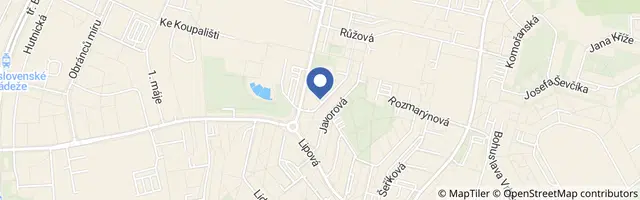 Mapa - Kavárna Javorka