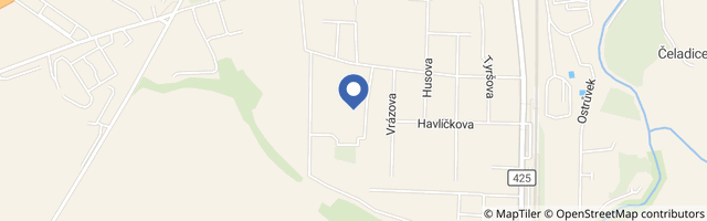 Mapa - Kavárna Pokojíček ve Slunečnici