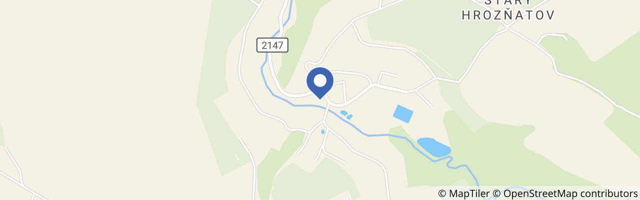 Mapa - Dětské hřiště Hrozňatov