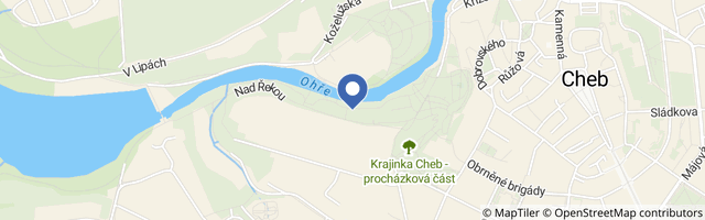 Mapa - Dětské hřiště Nad Řekou