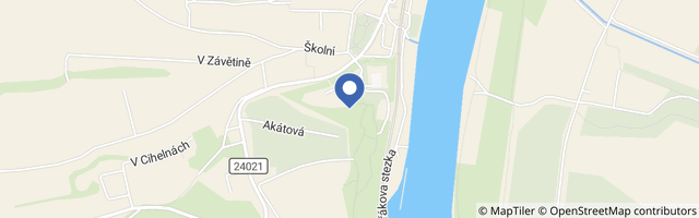 Mapa - Dětské hřiště u občerstvení Skála