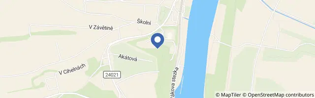 Mapa - Dětské hřiště u občerstvení Skála