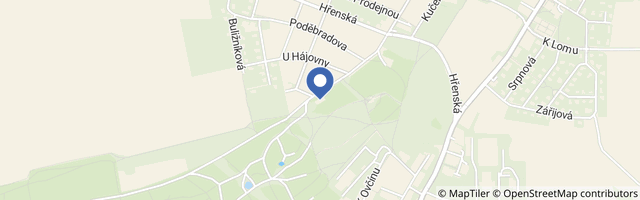 Mapa - Dětské hřiště Květnová