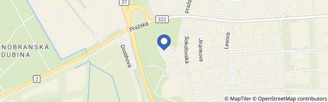 Mapa - Dětské hřiště a dopravní hřiště Dukla