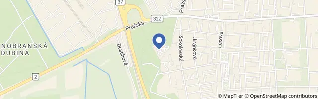 Mapa - Dětské hřiště a dopravní hřiště Dukla