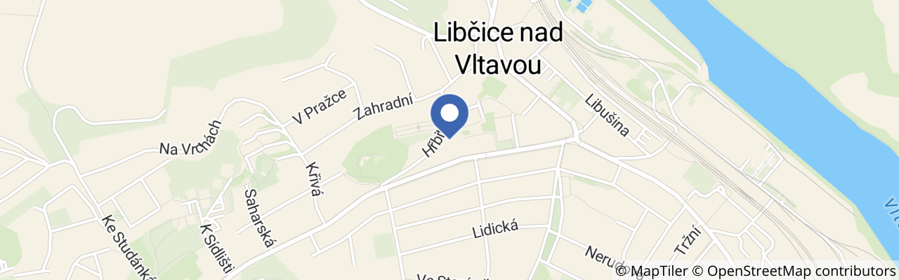 Mapa - Dětské hřiště Hřbitovní