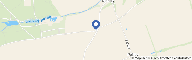 Mapa - Kukuřičné bludiště Kladno - Netřeby