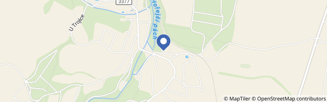 Mapa - Dětské hřiště a geologická expozice Čížkova skála